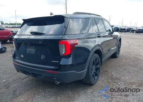 2022 Ford Explorer St-Line z USA, uszkodzony, nr VIN 1FMSK8KH7NGC15129